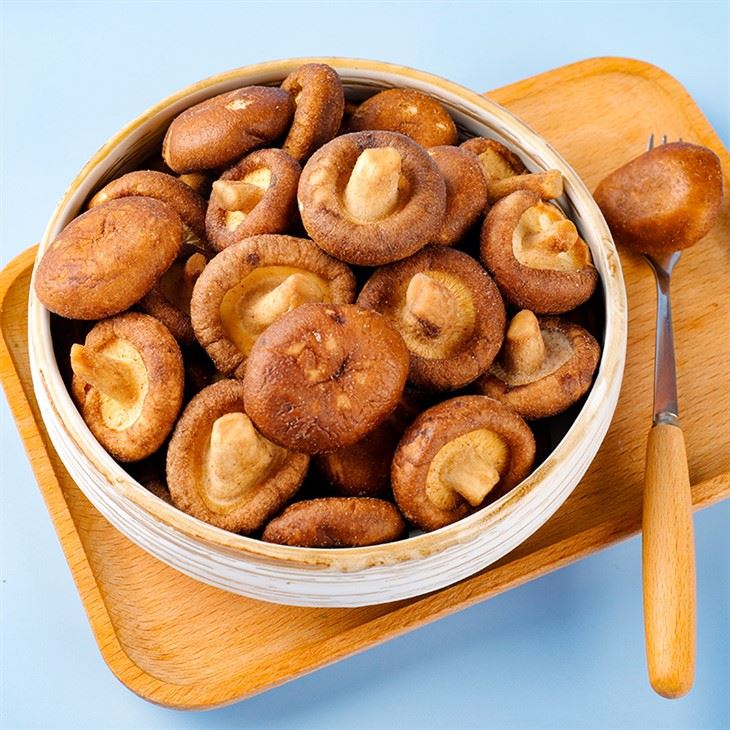 Vacuum Frying Shiitake Mushroom